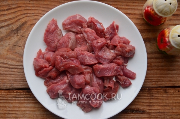 Порезать мясо