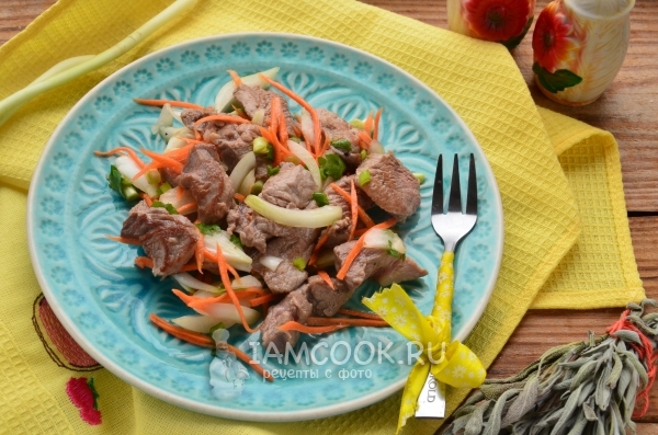 Рецепт хе из говядины по-корейски