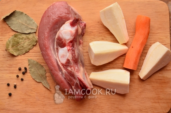 Почистить овощи