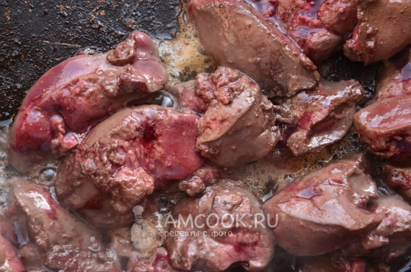 Пожарить печень