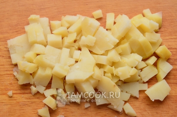 Порезать картофель