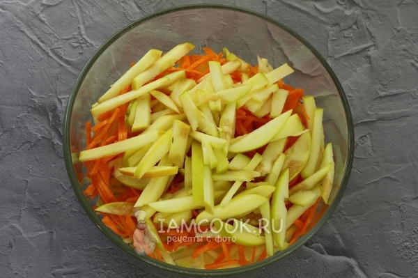 Порезать яблоко