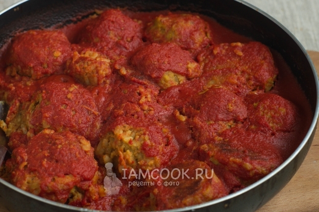 Фото постных тефтелей