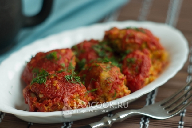 Рецепт постных тефтелей