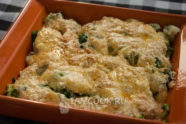 Полить капусту соусом