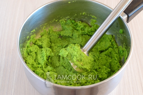 Пюрировать гоорошек