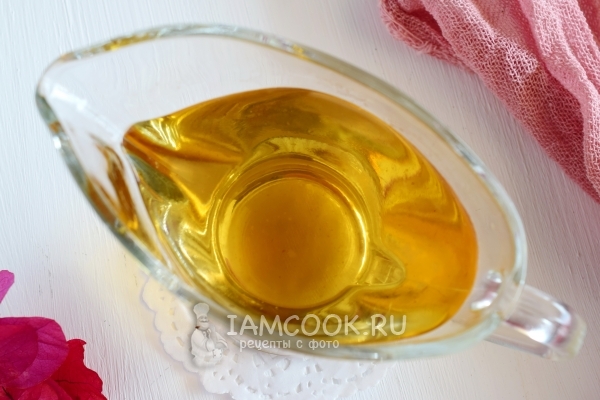 Фото сахарного сиропа для пропитки бисквита