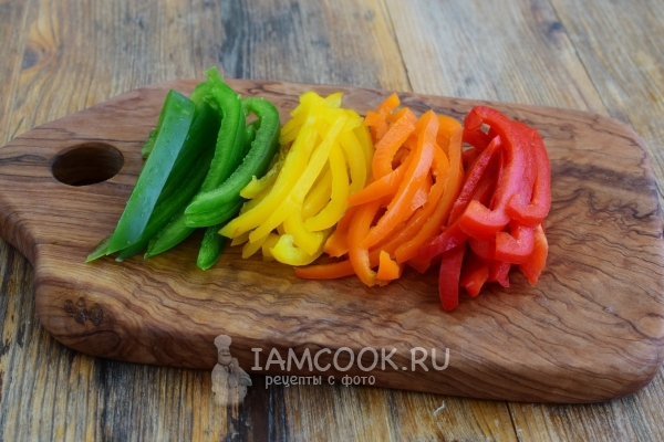 Порезать перец
