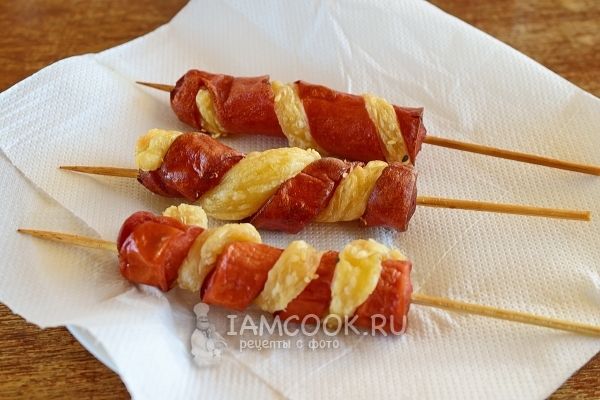 Пожарить хот-дог