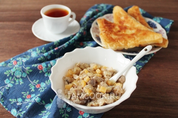 Рецепт начинки из курицы для пирожков