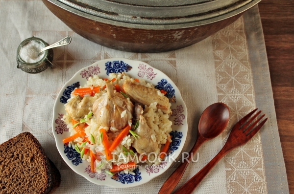 Плов с курицей