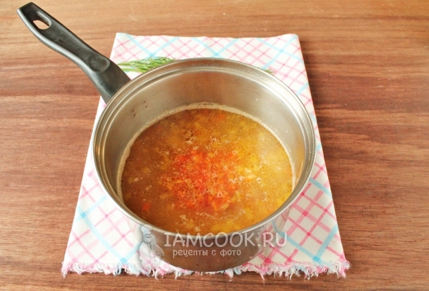 Положить перец