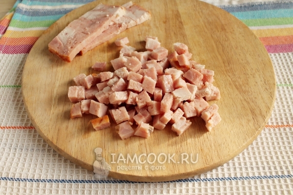 Порезать ветчину