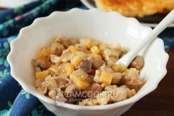 Фото начинки из курицы для пирожков