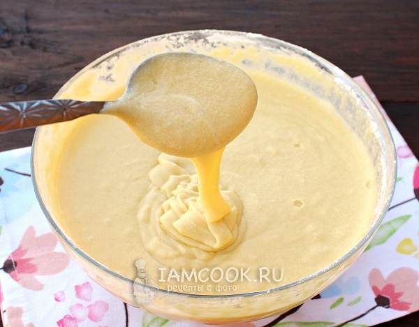 Размешать тесто