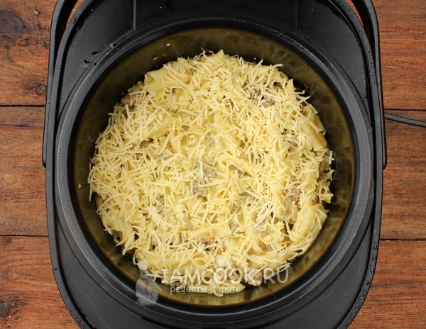 Посыпать сыром