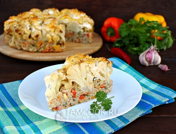 Рецепт овощной запеканки с фаршем в духовке