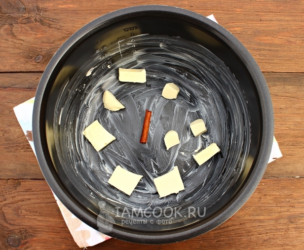 Смазать мультиварку маслом