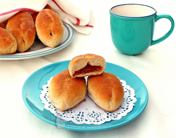 Рецепт пирожков с яблочным повидлом