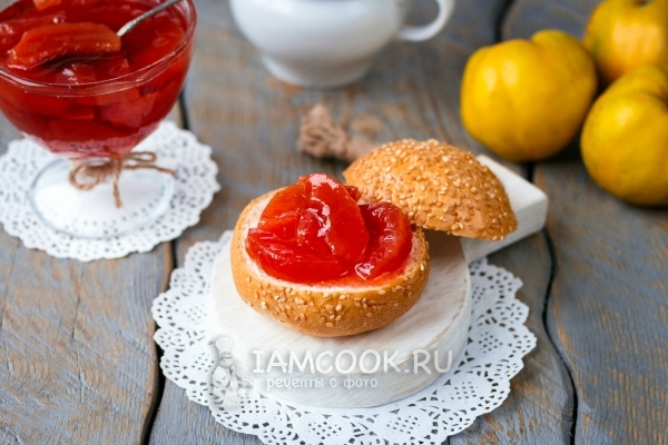 Варенье из айвы дольками на зиму