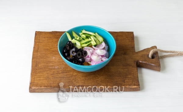 Соединить компоненты в салатнике