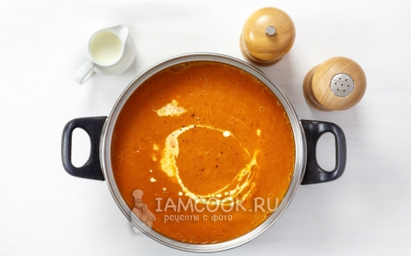 Влить сливки