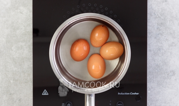 Сварить яйца