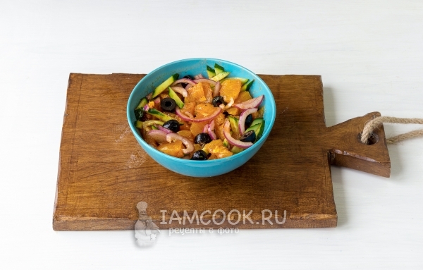 Размешать салат