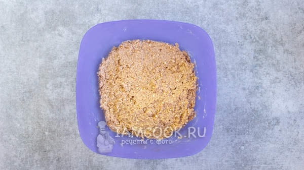 Размешать тесто