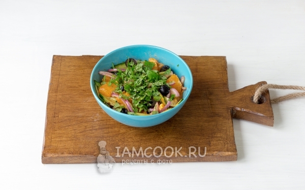 Положить мяту