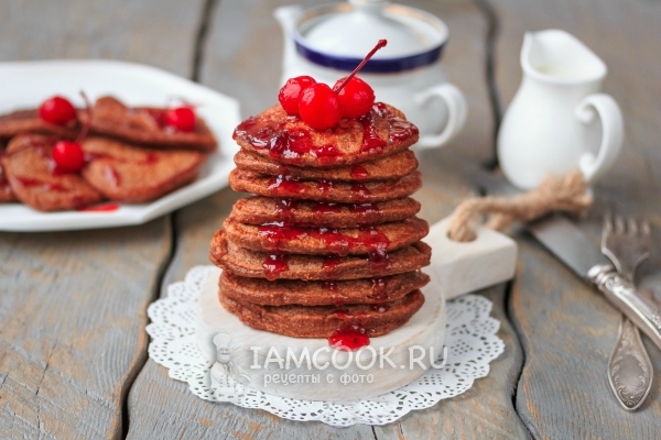 Фото оладий из овсяной муки