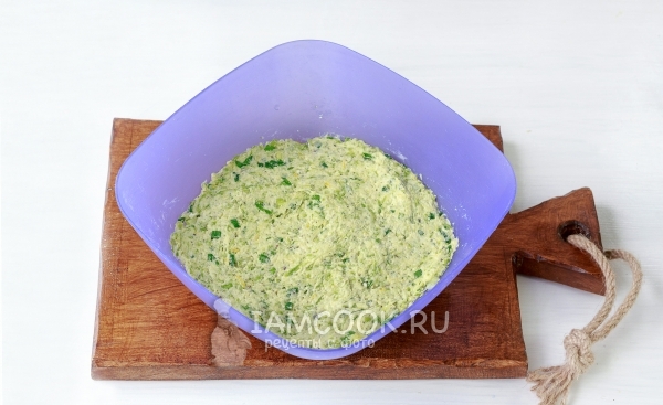 Размешать тесто