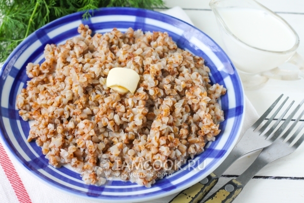 Рецепт молочной гречневой каши в мультиварке