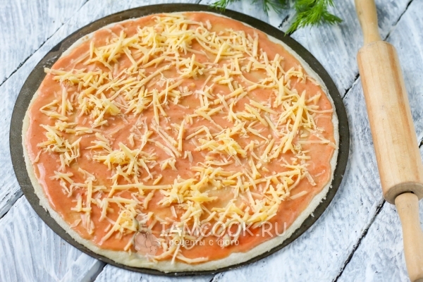 Посыпать сыром