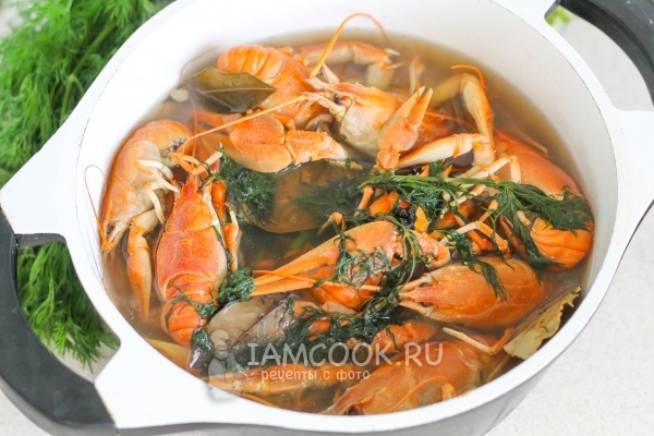 Сварить раков