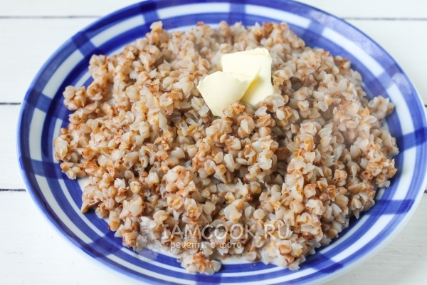 Фото молочной гречневой каши в мультиварке