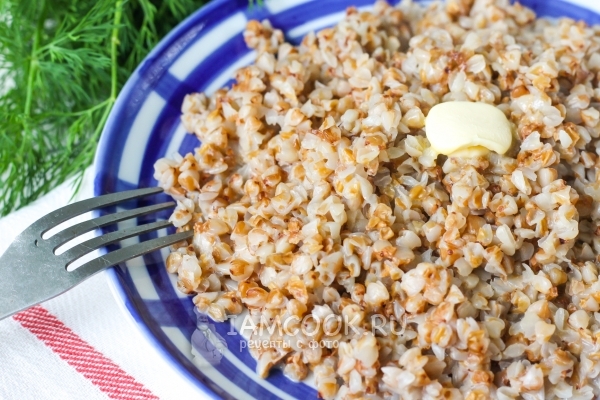Молочная гречневая каша в мультиварке