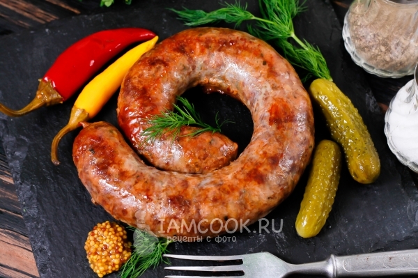 Рецепт колбасы с сердцем