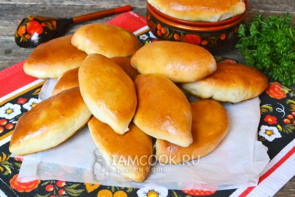 Фото пирожков с курицей и картошкой в духовке