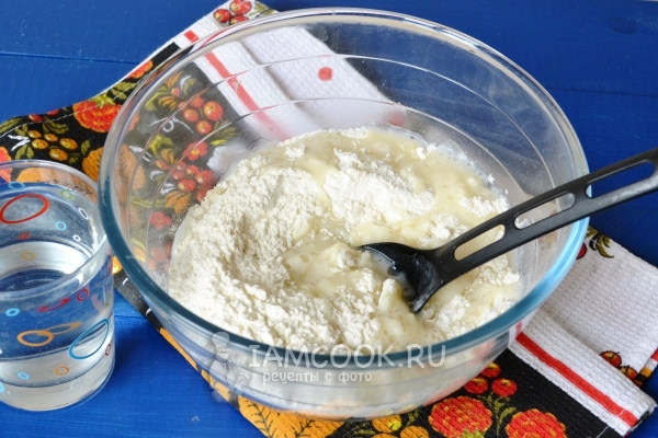 Влить кипяток