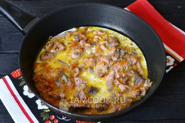 Влить сливки