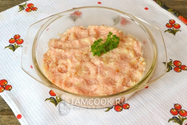 Вымесить фарш