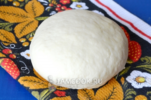 Заварное тесто для вареников с творогом