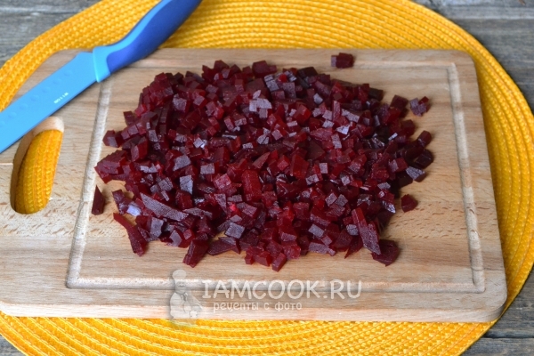 Порезать свеклу