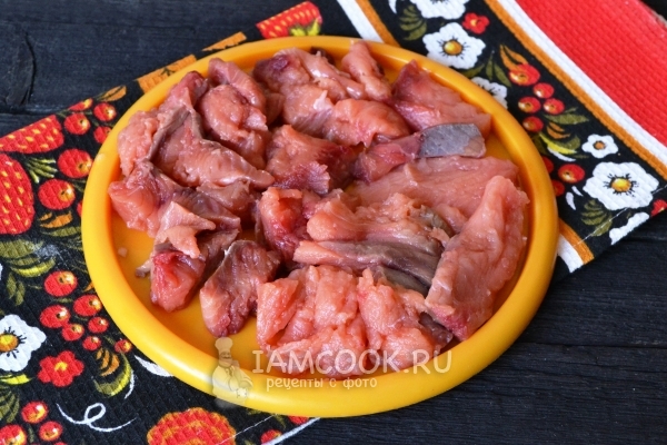 Порезать рыбу