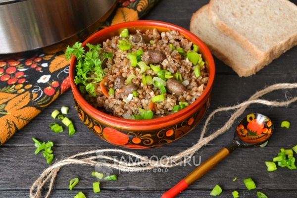 Рецепт гречки с сердечками в мультиварке