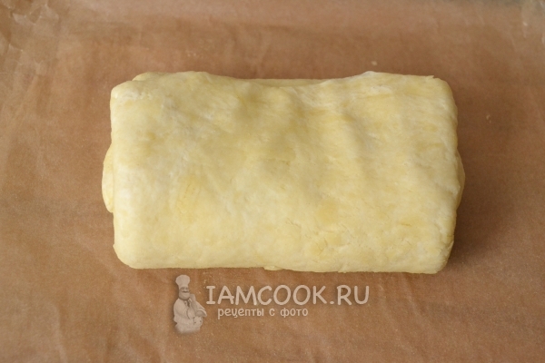 Готовое слоеное тесто быстрого приготовления для курника