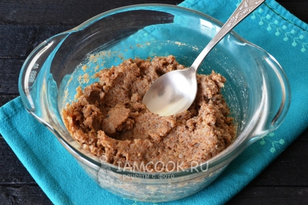 Размешать фарш