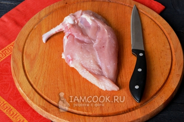 Укладываем филе поудобнее