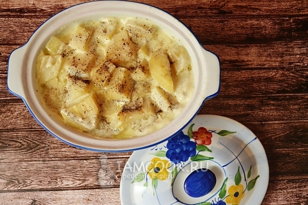 Поставить форму в духовку